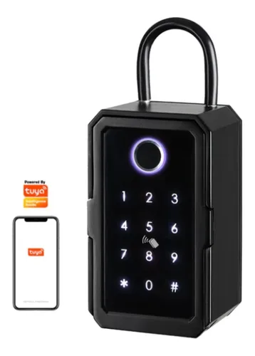 Caja Fuerte Mini Seguridad Huella App Wifi Rfid Inteligente