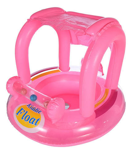 Flotador De Piscina Para Bebé Con Dosel Inflable, Flotador