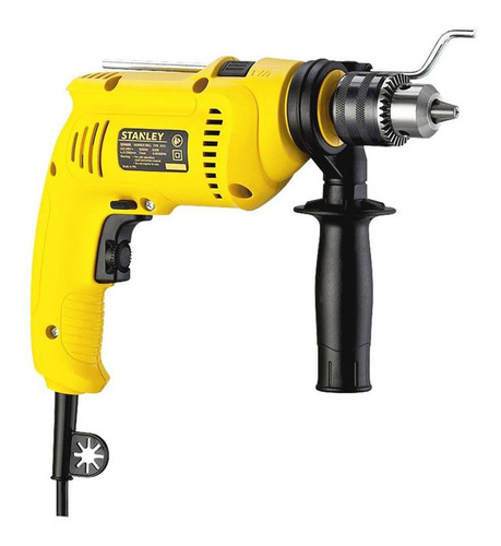 Furadeira Impacto Reversível 1/2 600w Stanley Com 10 Brocas