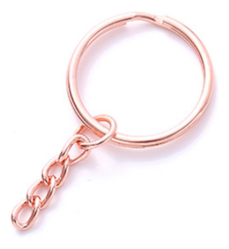 2 X 50x Llaveros Con Cadena Llavero Anillos Conjunto 1