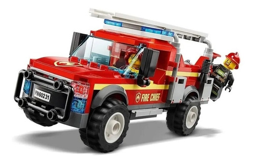 Lego City  Camión De Respuesta De La Jefa De Bomberos 60231
