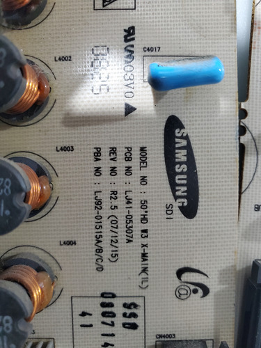 Tarjeta Z Samsung Pl50a410c1d Lj41-05307a (Usado)