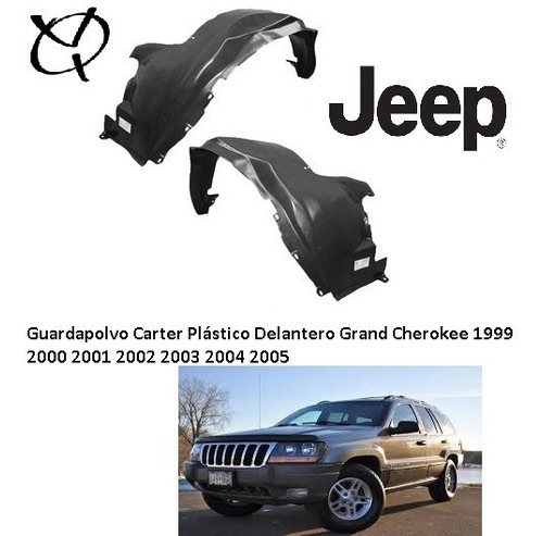 Guardapolvo Plástico Grand Cherokee 2002 2003 2004 2005