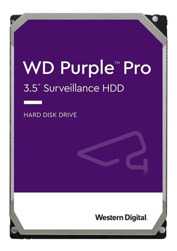 Disco Rigido Western Digital 12tb 3.5 256mb Purple Gtia.of.