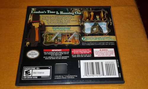 Professor Layton And The Unwound Future Lacrado Nintendo Ds (Usado)