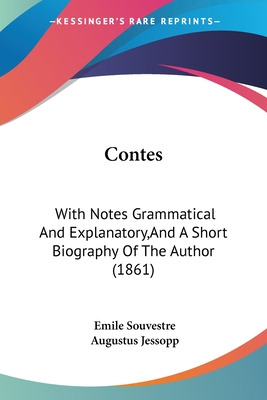 Libro Contes: With Notes Grammatical And Explanatory, And...