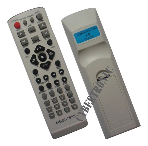 Controle Remoto Som Micro System LG Lms-w550 / Lm-u1350