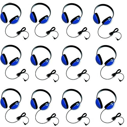 Califone 2800-bl Escuchar Los Primeros Audífonos En Azul (ju