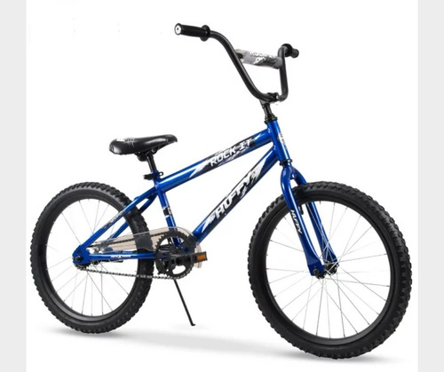 Bicicleta Infantil Azul Para Niños Rodado 20 Rock It