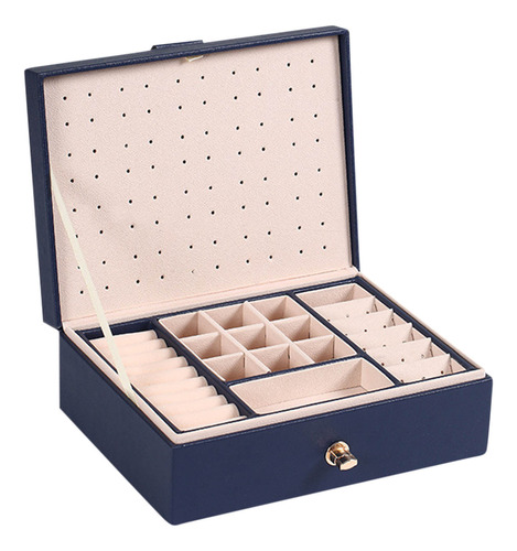 Caja Organizadora De Joyas En Forma De T, De Piel, Grandes, 