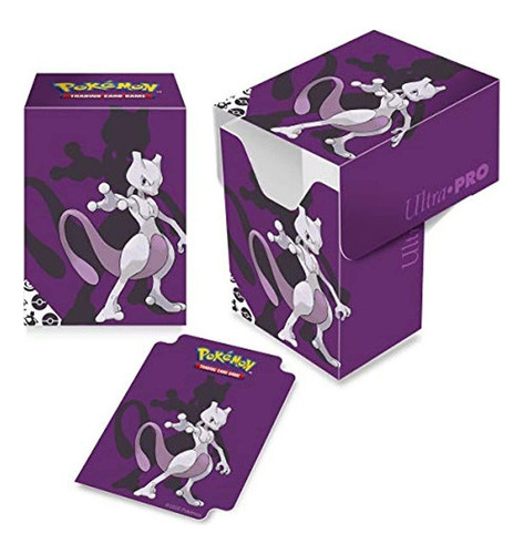 Caja De Cubierta De Vista Completa-pokemon Mewtwo