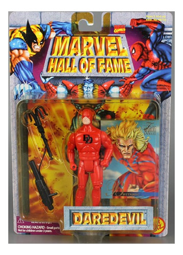 Marvel Hall Of Fame Dardevil Toybiz 1996