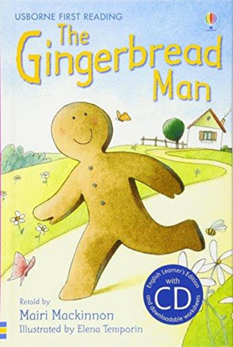 Gingerbread Man,the - Usborne First Reading Pink With Cd-mac
