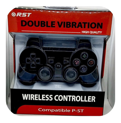 Joystick Para Play 3 Inalambrico Bluetooth Dobleshock Negro