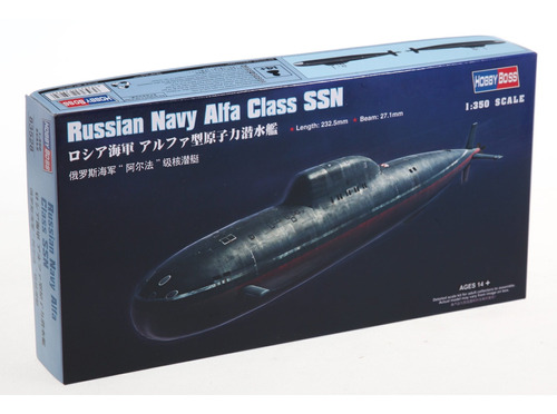 Hobby Boss Alfa Clase Ssn Barco Edificio Modelo Kit