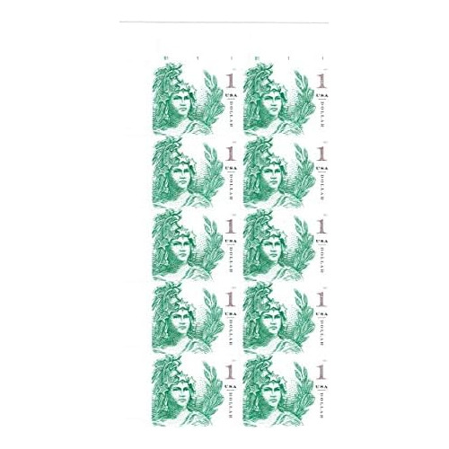 Statue Of Freedom $1 Stamp - Sheet Of 10