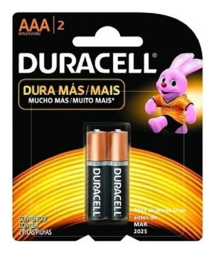 Pila Duracell Alcalina Aa X8unidades