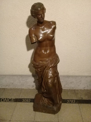 Estatua Venus De Milo En Bronce 87 Cm. Siglo 19. Firmada (Usado)