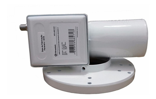 Imagem 3 de 5 de Lnbf Multiponto Banda C 65db Greatek Amplificador