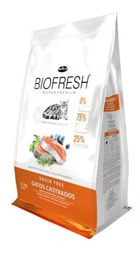 Imagen 2 de 3 de Biofresh Gato Castrado 7,5kg Despacho Gratis