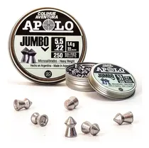 Comprar Balines Apolo Jumbo 5,5 Lata X 250 Aire Comprimido Rifle