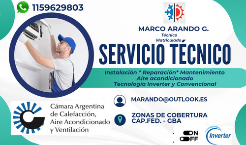 Instalación Y Reparación De Aire Acondicionado