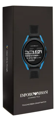 Emporio armani best sale full display smartwatch