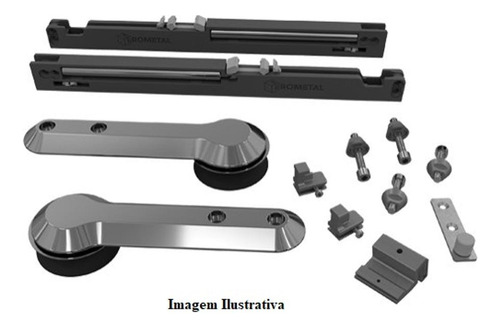 Kit Riel De Granero Marca Evo 2 Mts Con Freno