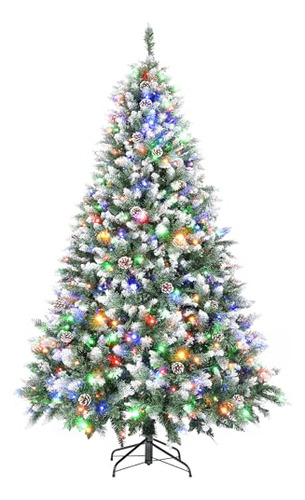 6ft Pre-lit Christmas Tree Artificial Christmas Tree Pi...