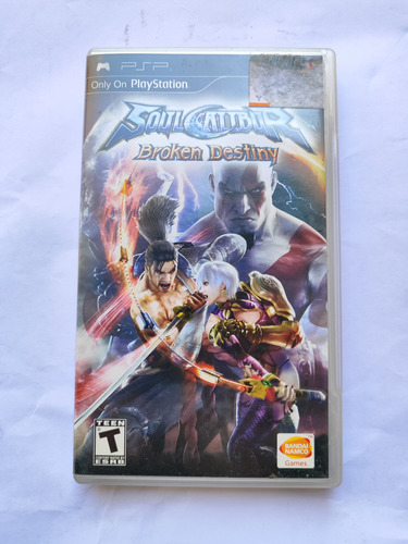 Soul Calibur Broken Destiny Psp Playstation 