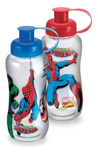 Squeeze Marvel Heroes 550ml Pet Cor Incolor