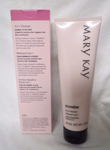 Crema Limpiadora Facial 3 en 1 Mary Kay TimeWise para piel normal a seca de 127g