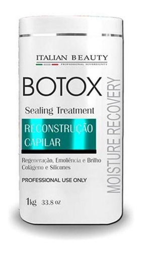 Botox Capilar  Italian Beuaty Moisture Recovery 1000g