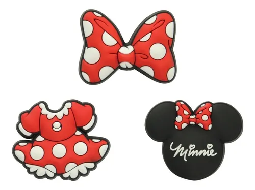 Jibbitz Crocs Unisex Accesorio Minnie Mouse Pack 10006741 Env o