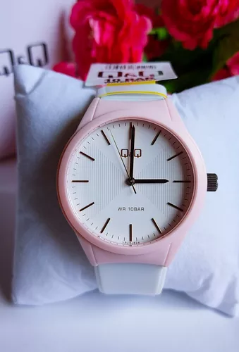 Reloj Para Mujer Original Deportivo Rosas Ideal Para Regalo