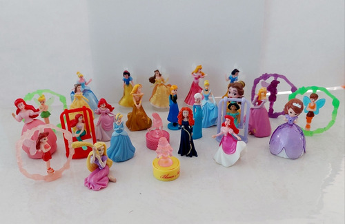 Set De Figuras Princesas Disney De Huevo Kinder. C33