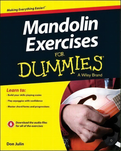 Mandolin Exercises For Dummies, De Don Julin. Editorial John Wiley Sons Inc, Tapa Blanda En Inglés