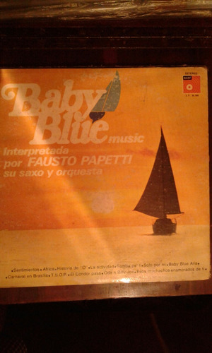 Disco De Vinilo.baby Blue Music.fausto Papetti