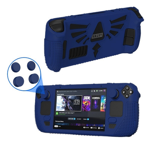 Funda Protectora De Silicona Para Steam Deck V Handhelds