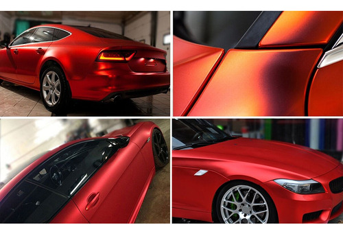 Calcomanía Wrap Bumper Para Coche, Rollo Cromado