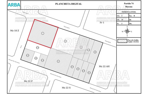 Imagen 4 de 4 de Terreno En Venta O Permuta Ubicado En Moreno, Moreno