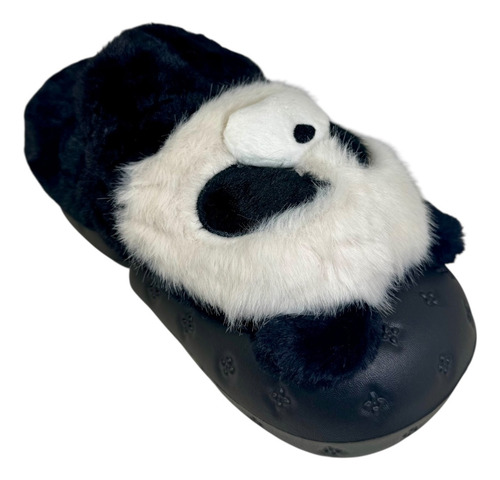 Pantuflas Mujer Dama Peluche Corderito Personaje Panda