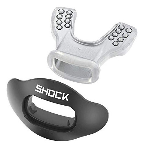 Protector Bucal Shock Doctor 39-0102 Interchange Negro/blanc