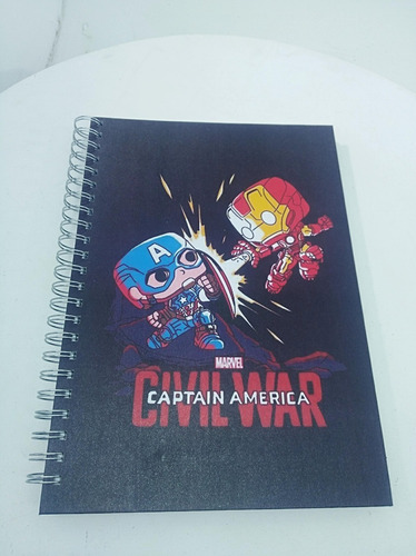 Imagen 2 de 9 de Cuadernos Tapa Dura Estilo Funko Pop Tamaño A4