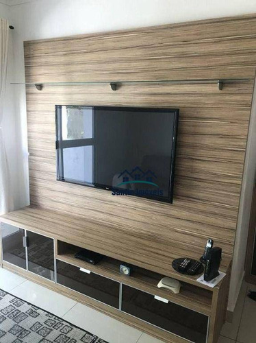 Imagem 1 de 15 de Sobrado Com 2 Quartos (01 Suíte )mobiliado, Espaço Gourmet, 05 Vagas À Venda, 158 M² - Jardim Paraíso - Santo André/sp - Ca0189
