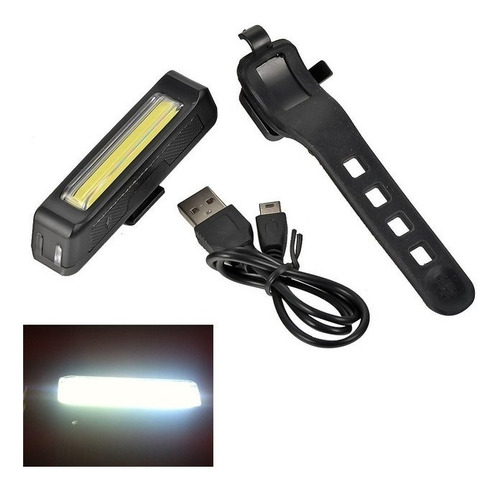 Luz Bicicleta Comet Usb Recargable 150 Lúmenes