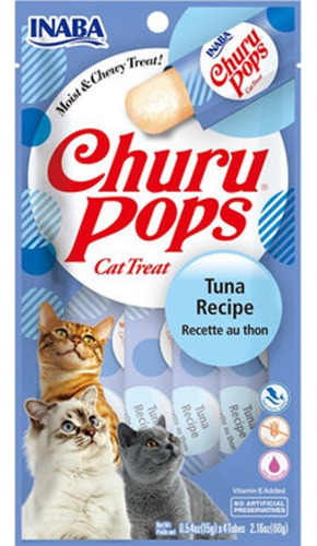 Inaba® Churu Pops Atún 60g Para Gatos