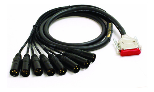 Mogami Oro Db25-xlrm-10 analog Recorder Cable De Interfaz, 8