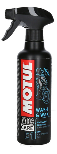 Limpiador Para Moto Motu Lr E1 Wash Max 400 Ml