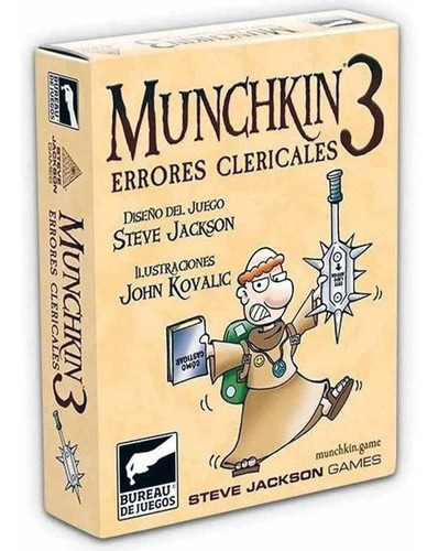 Munchkin 03: Errores Clericales